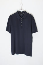 画像をギャラリービューアに読み込む, S/S MERCERISED COTTON POLO SHIRT / NAVY [SIZE: XXL USED]
