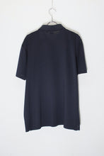 画像をギャラリービューアに読み込む, S/S MERCERISED COTTON POLO SHIRT / NAVY [SIZE: XXL USED]
