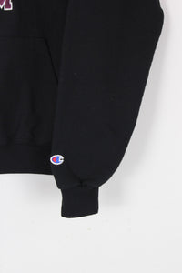 90'S UMASS PULLOVER SWEAT HOODIE / BLACK [SIZE: S USED]