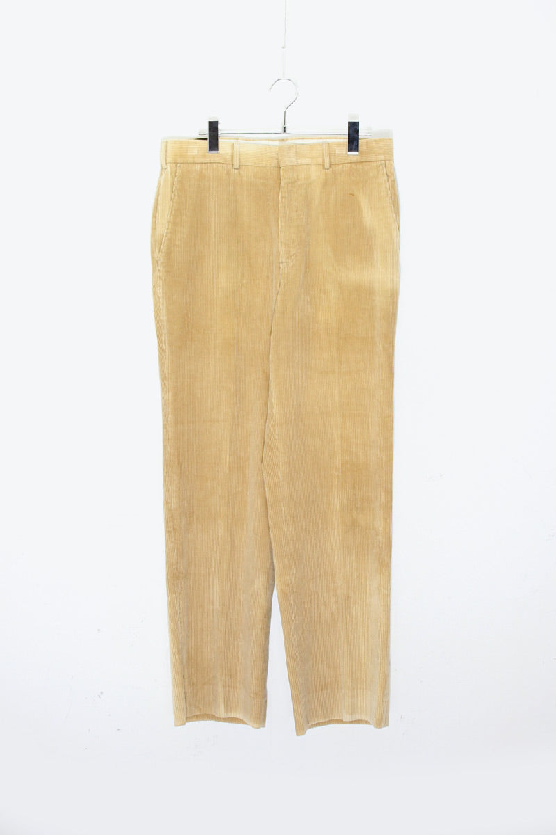 90'S CORDUROY PANTS / BEIGE [SIZE: 30 USED]
