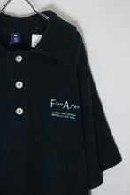 画像をギャラリービューアに読み込む, S/S TERRY CLOTH POLO SHIRT / BLACK [SIZE: M DEADSTOCK/NOS]
