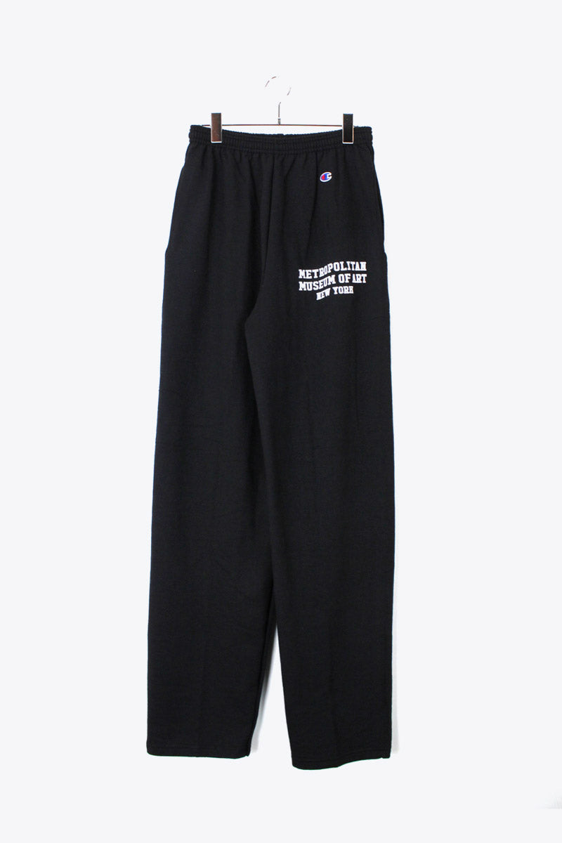 METROPOLITAN MUSEUM OF ART NEW YORK SWEAT PANTS / BLACK [日本未発売モデル][NEW]