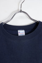 画像をギャラリービューアに読み込む, MADE IN USA 90&#39;S REVERSE WEAVE ONE POINT SWEATSHIRT / NAVY [SIZE: XL USED]
