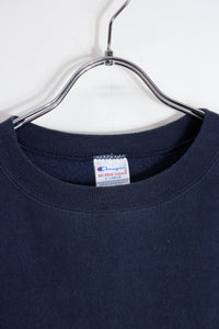 MADE IN USA 90'S REVERSE WEAVE ONE POINT SWEATSHIRT / NAVY [SIZE: XL USED]