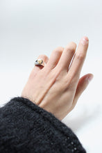画像をギャラリービューアに読み込む, STERLING SILVER RING W/PEARL [SIZE: 8号相当 USED]
