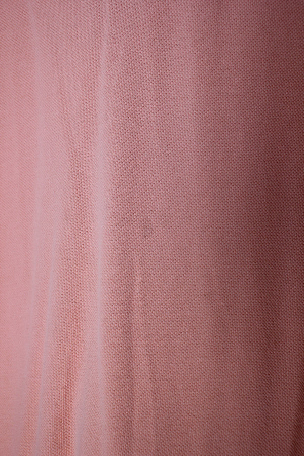 90'S S/S ONE POINT POLO SHIRT / PINK [SIZE: XL USED]