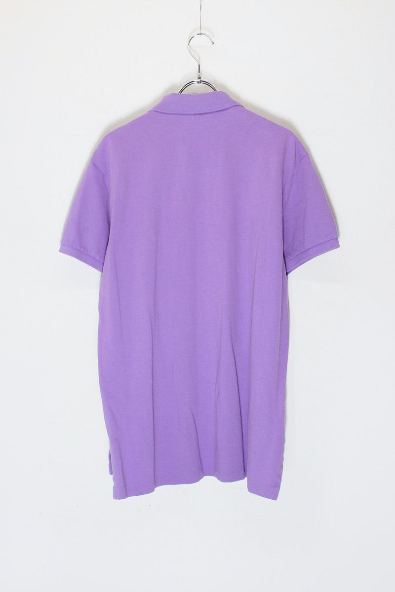 90'S S/S ONE POLO SHIRT / PURPLE [SIZE: L USED]