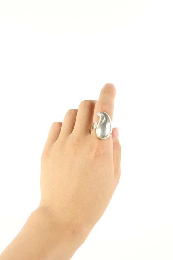 925 VINTAGE SILVER RING [SIZE: US 8 equivalent USED]
