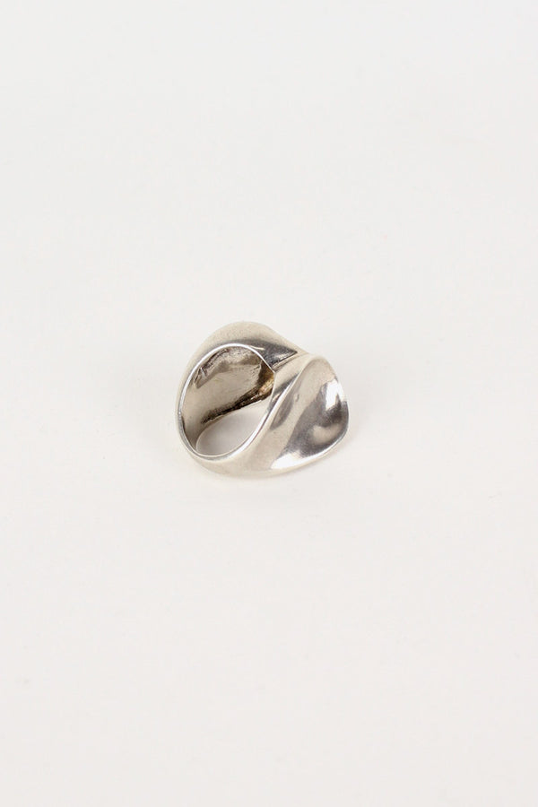 925 VINTAGE SILVER RING [SIZE: Approx. JP 12 USED]