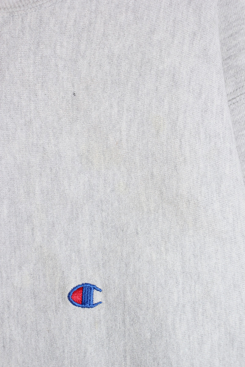 MADE IN USA 90'S ONE POINT REVERSE WEAVE SWEAT SHIRT / GRAY [SIZE: XL USED]