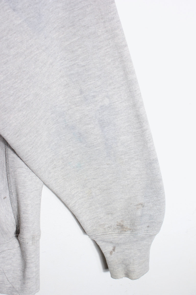 MADE IN USA 90'S ONE POINT REVERSE WEAVE SWEAT SHIRT / GRAY [SIZE: XL USED]