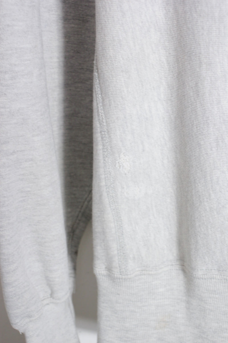 MADE IN USA 90'S ONE POINT REVERSE WEAVE SWEAT SHIRT / GRAY [SIZE: XL USED]