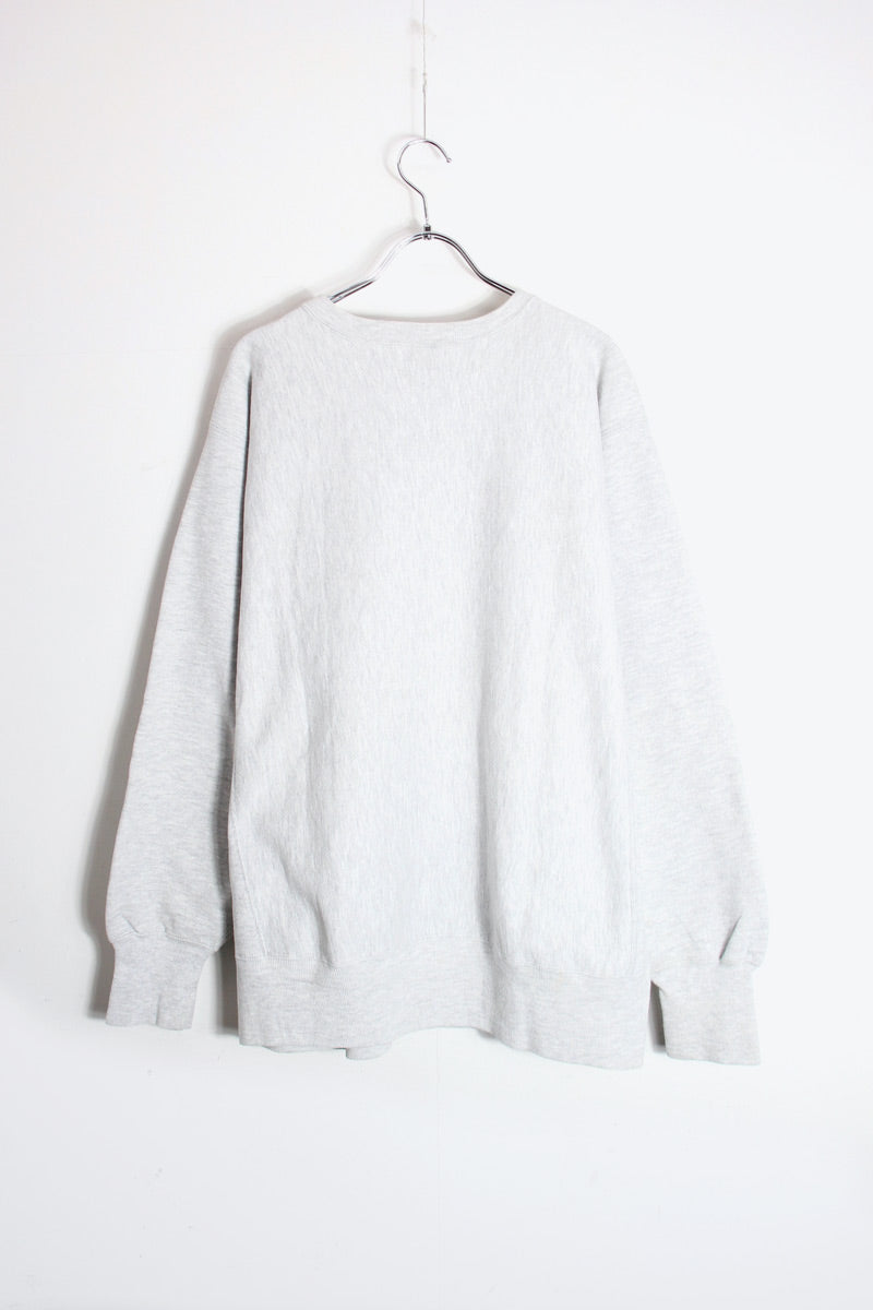 MADE IN USA 90'S NFA BASKETBALL REVERSE WEAVE SWEATSHIRT / GRAY [SIZE: XL USED]