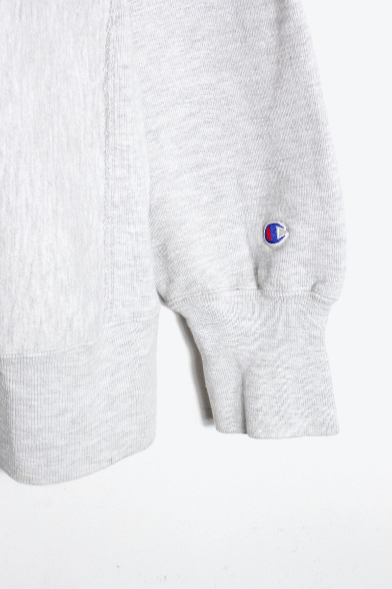 MADE IN USA 90'S NFA BASKETBALL REVERSE WEAVE SWEATSHIRT / GRAY [SIZE: XL USED]