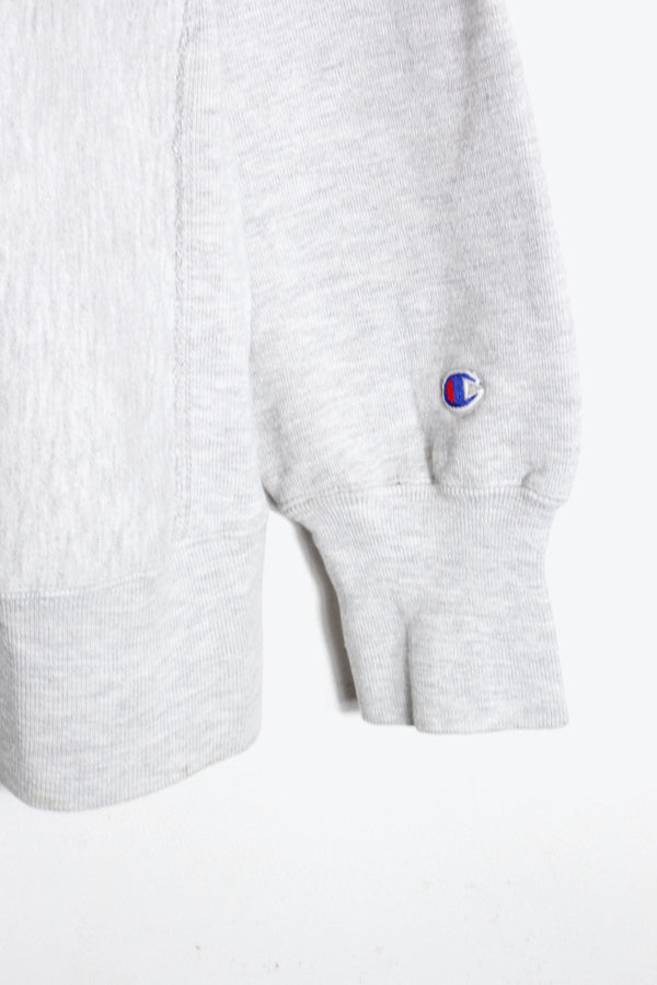 MADE IN USA 90'S NFA BASKETBALL REVERSE WEAVE SWEATSHIRT / GRAY [SIZE: XL USED]