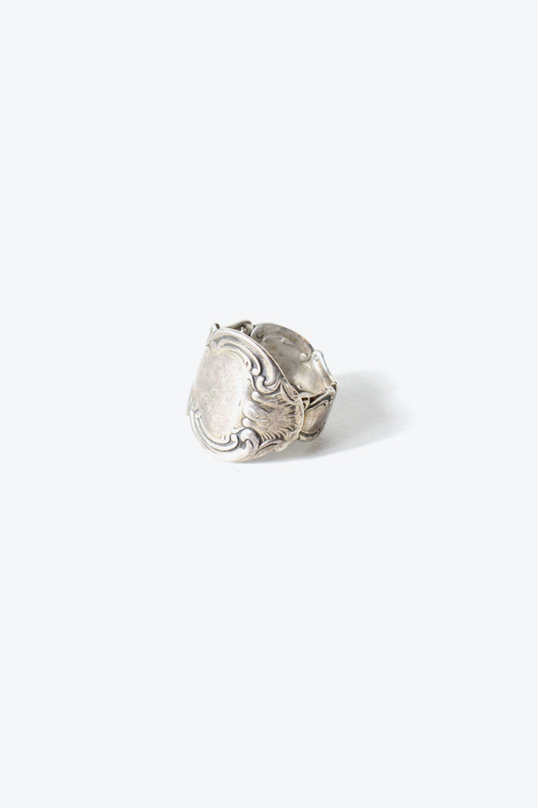 STERLING SILVER SPOON RING [SIZE: 9号 USED]