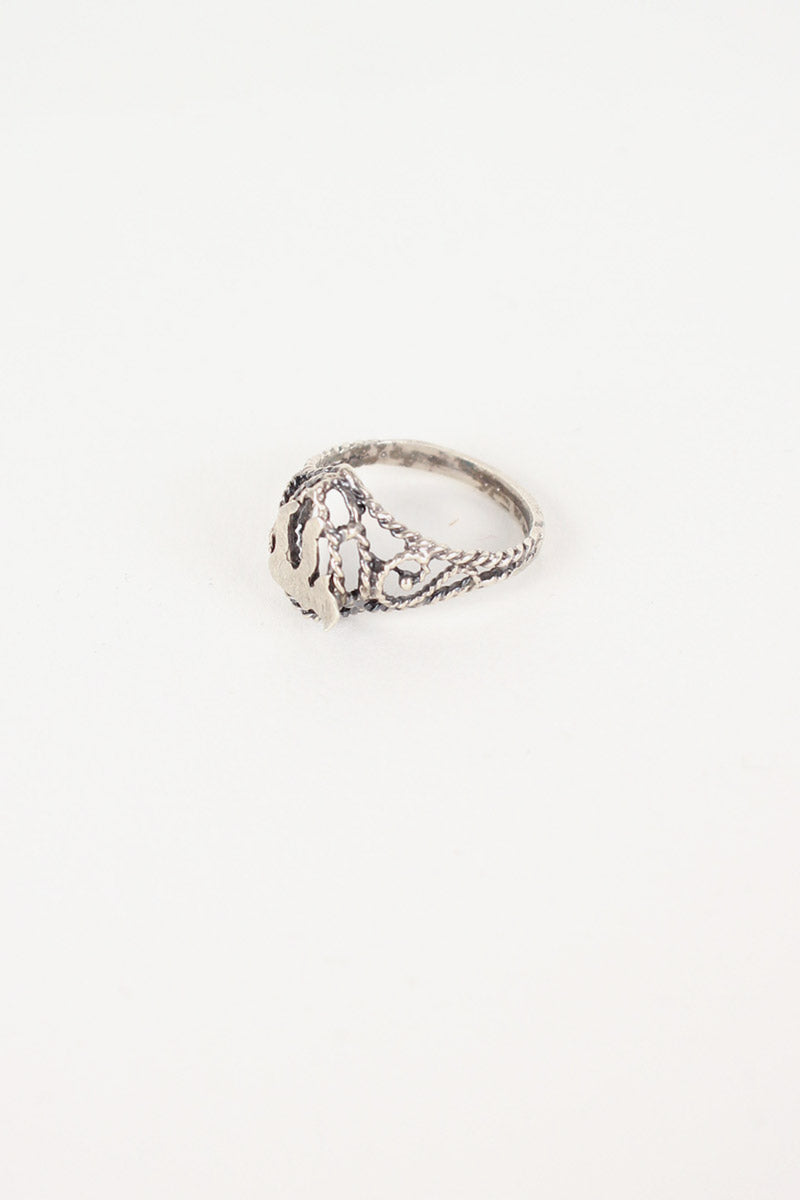 925 VINTAGE SILVER RING [SIZE: 13号相当 USED]