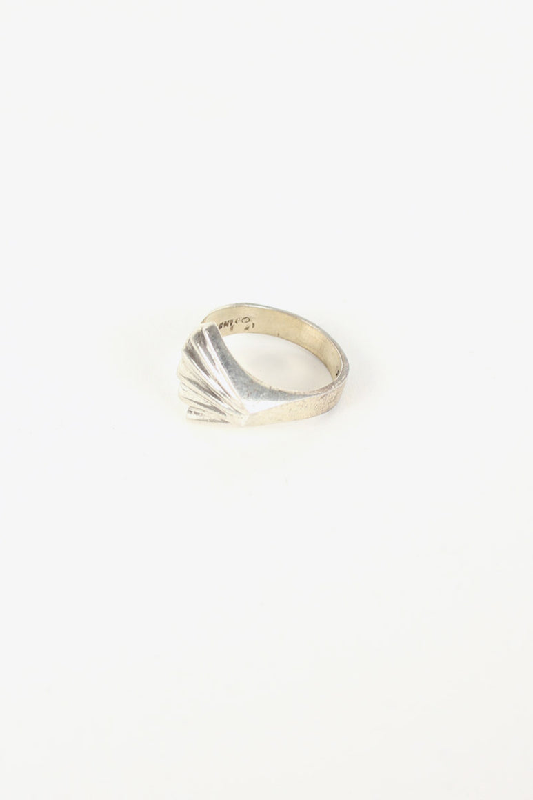 MADE IN MEXICO 925 VINTAGE SILVER RING [SIZE: 18号相当 USED]