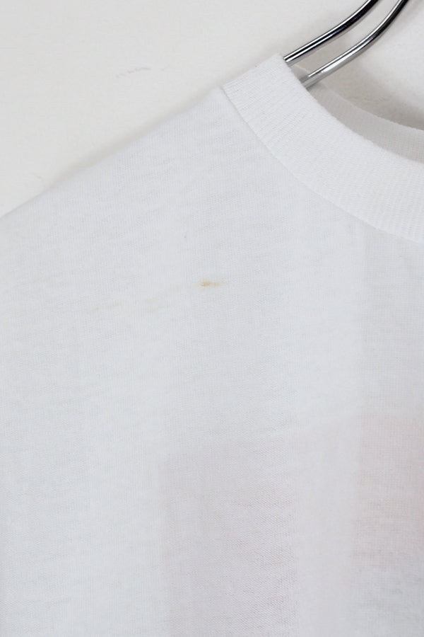 MADE IN USA 93'S S/S CAMEL BILLIARDS BACK PRINT ADVERTISING T-SHIRT / WHITE [SIZE: XL DEADSTOCK/NOS]