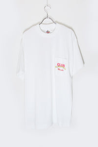 MADE IN USA 92'S S/S CLUB CAMEL MEMBER BACK PRINT ADVERTISING T-SHIRT / WHITE [SIZE: XL DEADSTOCK/NOS]