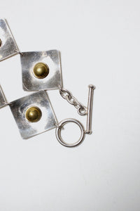 MADE IN MEXICO 925 SILVER BRACELET T-BAR [SIZE: ONE SIZE USED]
