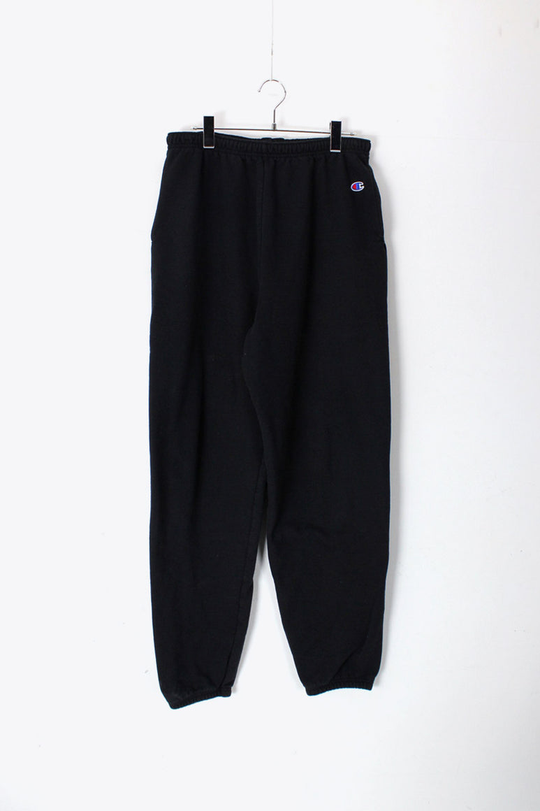 ONE POINT SWEAT PANTS / BLACK [SIZE: L USED]