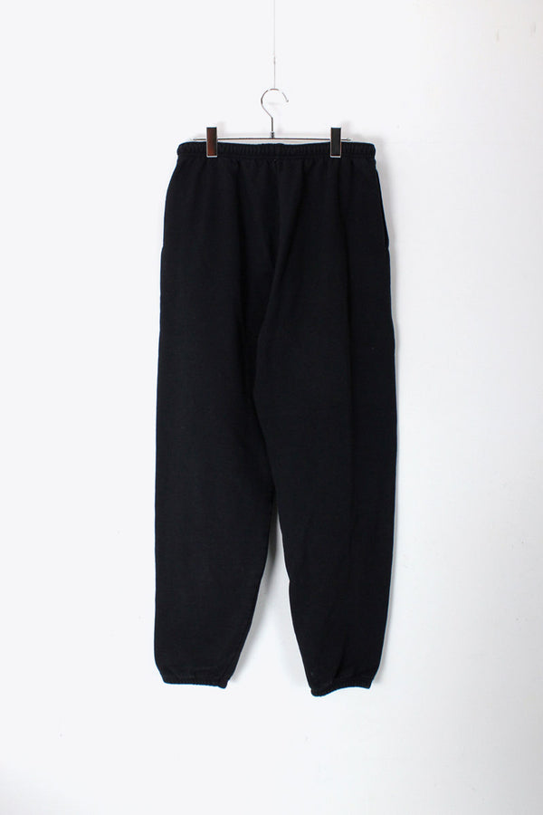 ONE POINT SWEAT PANTS / BLACK [SIZE: L USED]