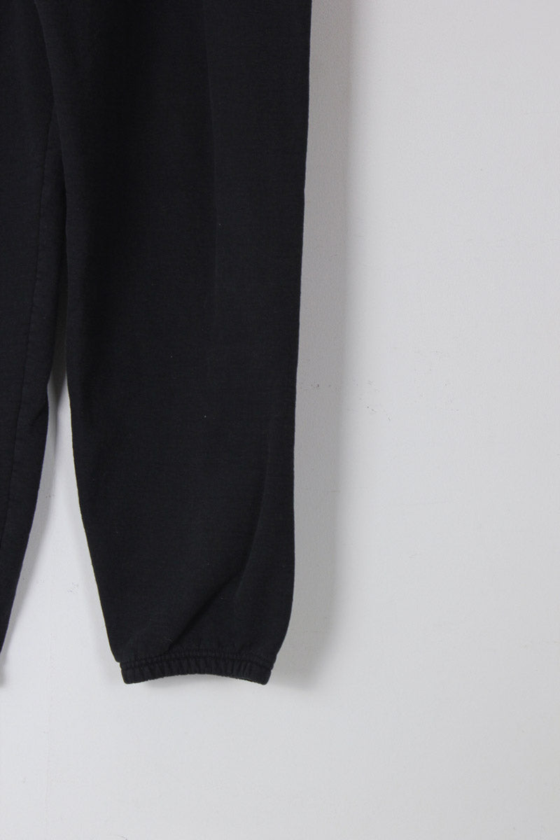 ONE POINT SWEAT PANTS / BLACK [SIZE: L USED]