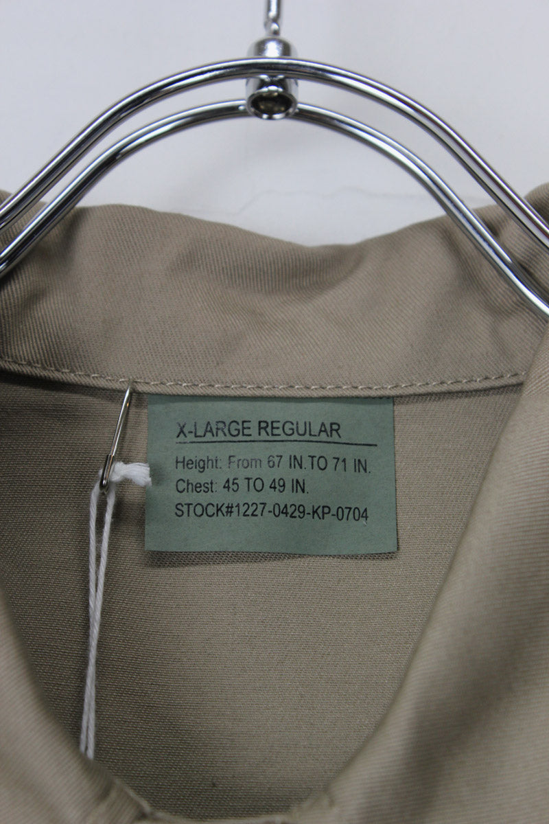 BDU SHIRT JACKET / KHAKI [NEW]