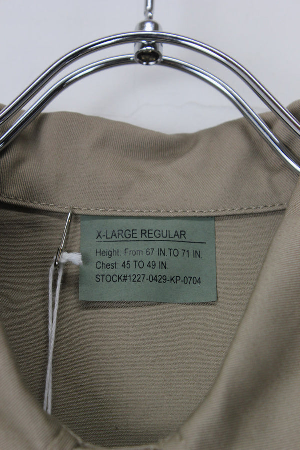 BDU SHIRT JACKET / KHAKI [NEW]