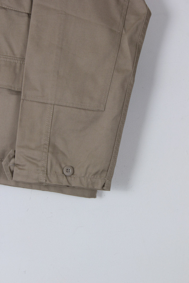 BDU SHIRT JACKET / KHAKI [NEW]