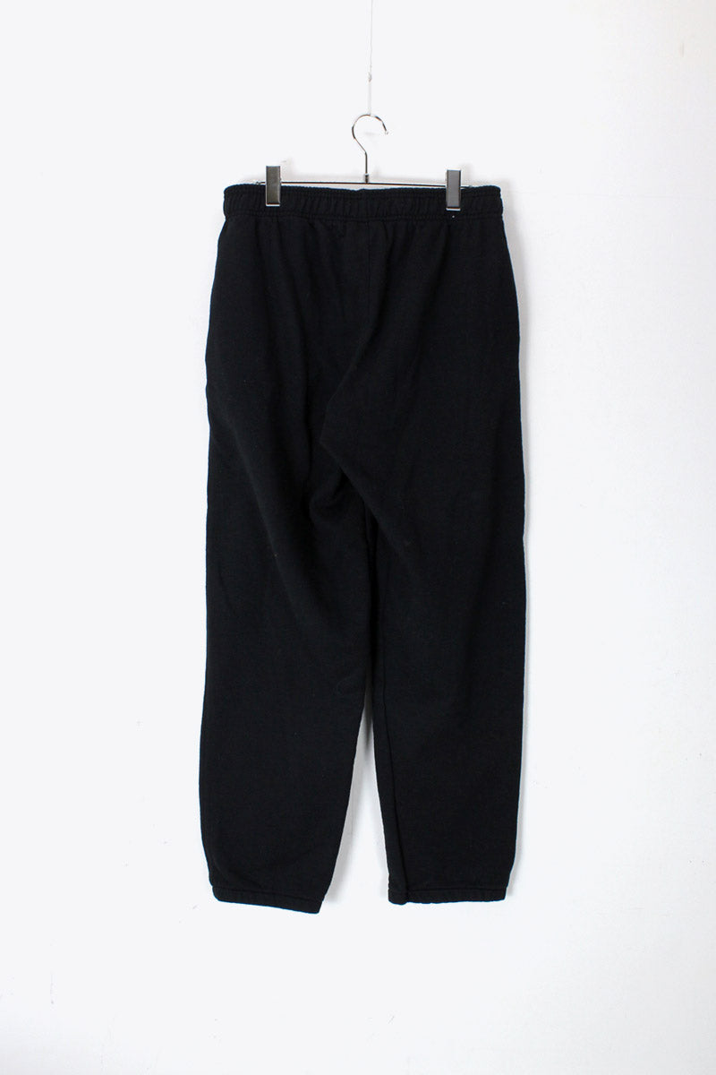 ONE POINT SWEAT PANTS / BLACK [SIZE: L USED]