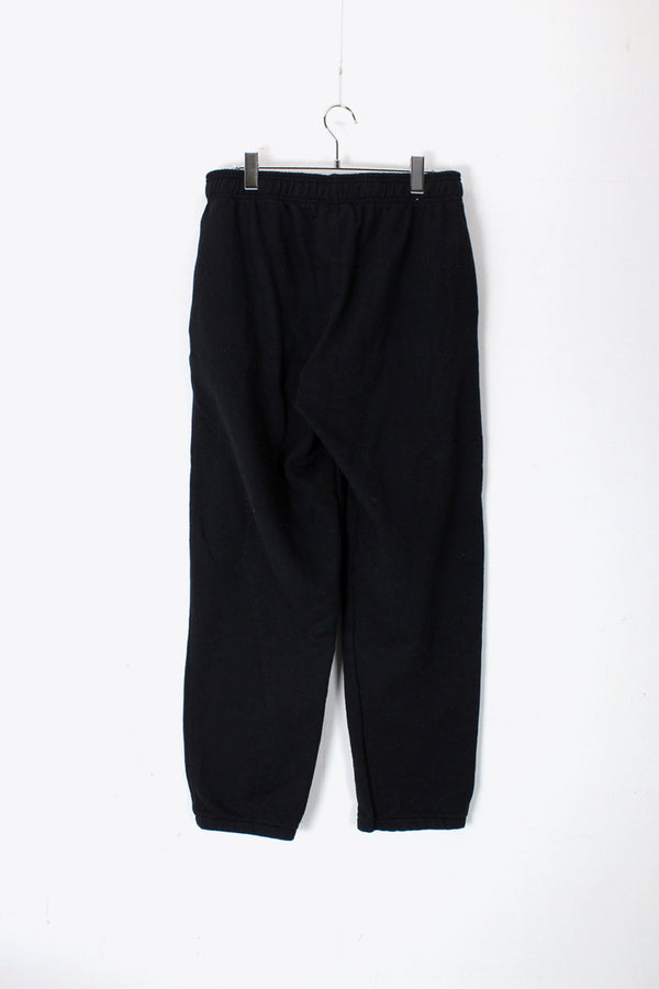 ONE POINT SWEAT PANTS / BLACK [SIZE: L USED]