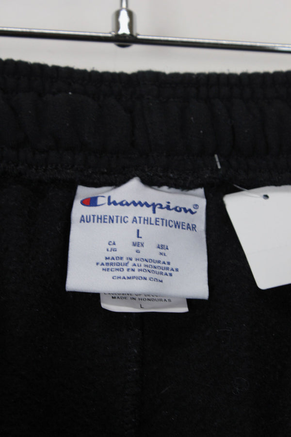 ONE POINT SWEAT PANTS / BLACK [SIZE: L USED]