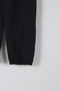 ONE POINT SWEAT PANTS / BLACK [SIZE: L USED]