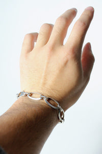 MADE IN ITALY 925 SILVER BRACELET [SIZE: ONE SIZE USED]