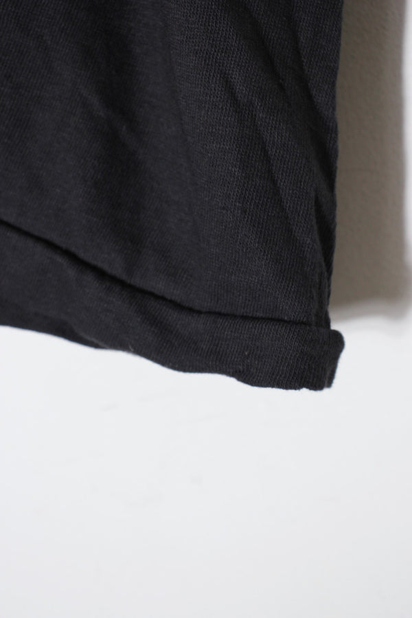 MADE IN PAKISTAN 80'S S/S MICHAEL JACKSON PRINT T-SHIRT / BLACK [SIZE: XL USED]