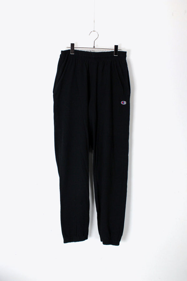 LIGHTWEIGHT ONE-POINT SWEATPANTS / BLACK [SIZE: M USED]