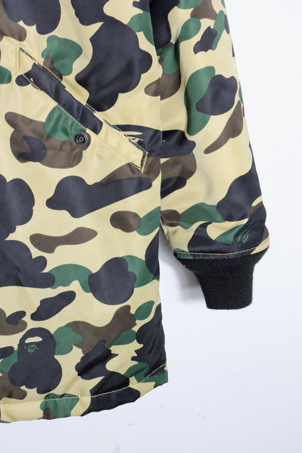 NYLON PUFF JACKET / CAMOUFLAGE [SIZE: S USED]
