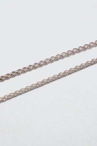MADE IN MEXICO SILVER NECKLACE [SIZE: ONE SIZE USED]