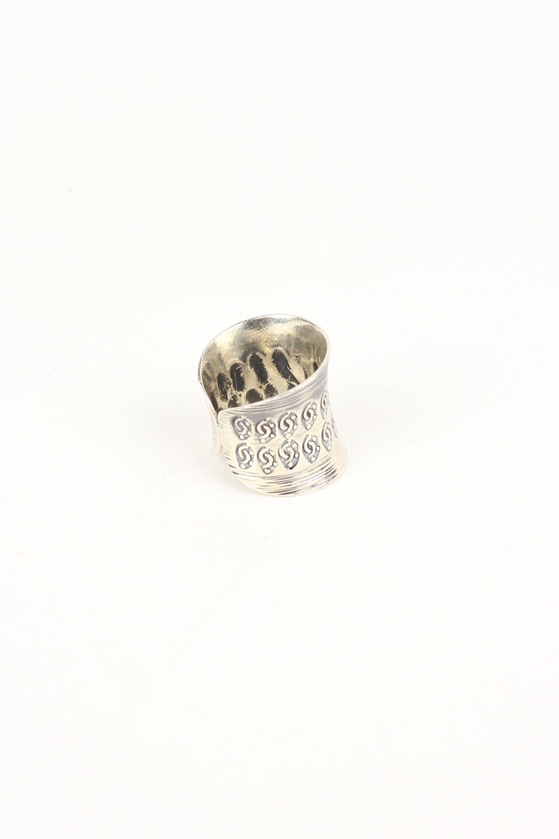 925 VINTAGE SILVER RING [SIZE: 16号相当 USED]
