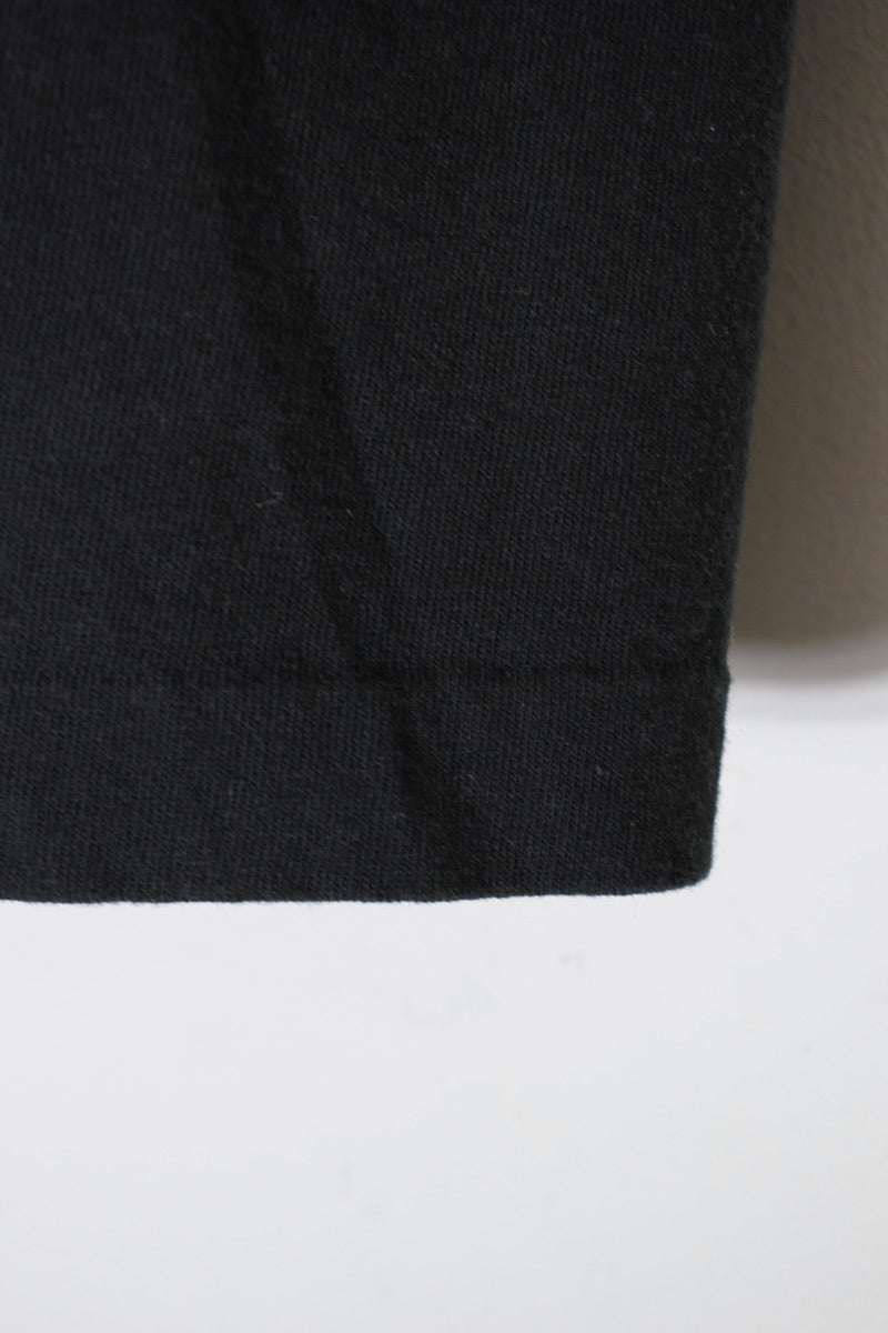 MADE IN USA 90'S S/S MOJO RADIO 95.5FM PRINT ADVERTISING T-SHIRT / BLACK [SIZE: L DEADSTOCK/NOS]