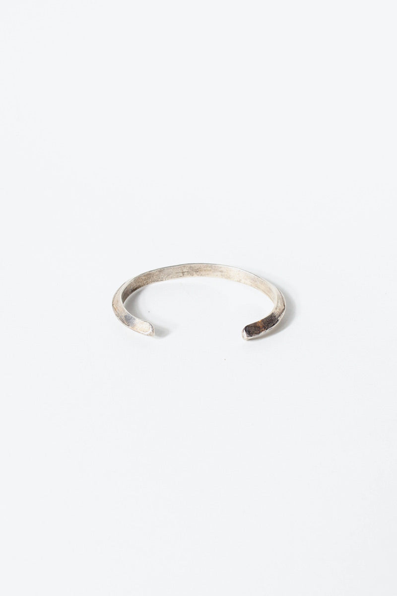 STERLING SILVER BANGLE [ONE SIZE]