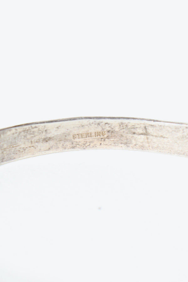 STERLING SILVER BANGLE [ONE SIZE]
