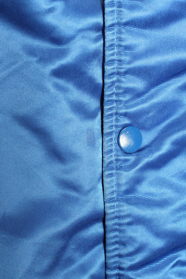 90'S NFL NY GIANTS NYLON STADIUM JACKET / BLUE [SIZE: M USED]
