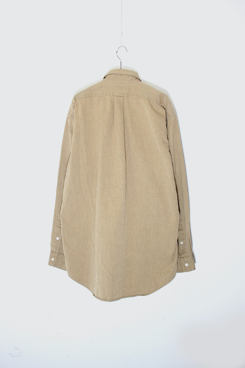 90'S BLAKE L/S BD SHIRT / BROWN [SIZE: M USED]