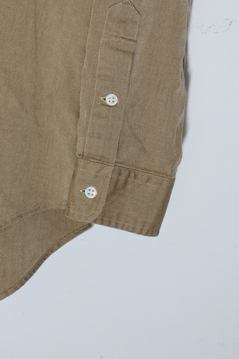 90'S BLAKE L/S BD SHIRT / BROWN [SIZE: M USED]