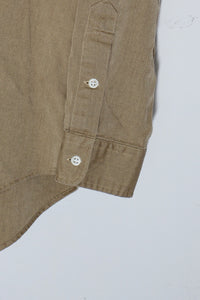 90'S BLAKE L/S BD SHIRT / BROWN [SIZE: M USED]