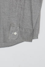 画像をギャラリービューアに読み込む, 90&#39;S L/S COTTON FLANNEL SHIRT / CHARCOAL GREY [SIZE: L USED]

