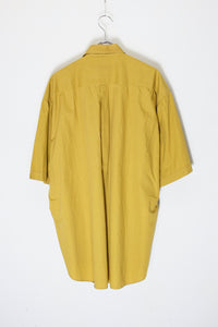 90'S S/S SHIRT / MUSTARD [SIZE: L USED]